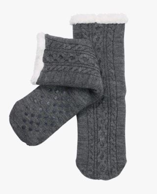 hemtex Cosy Socks sukat vaaleanharmaa