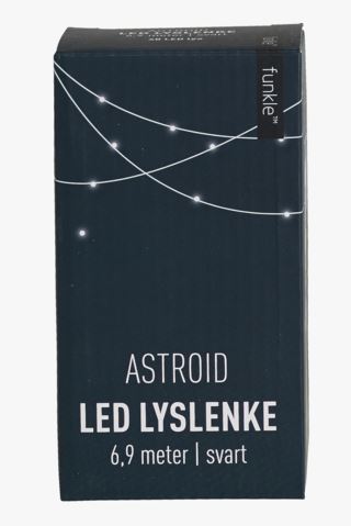 Funkle Astroid led-valosarja musta