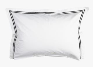 Premium Collection Milano percale tyynyliina valkoinen