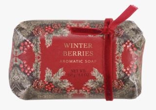 hemtex Winter Berries palasaippua punainen