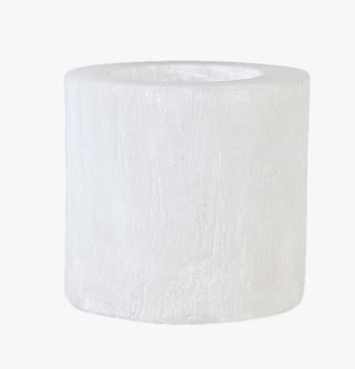 Alabaster medium kynttilälyhty luonnonvalkoinen