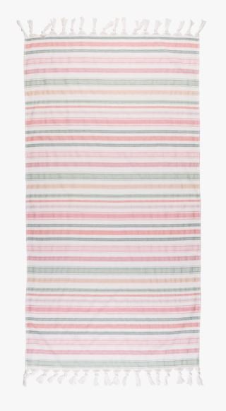 Multicolour Stripe Hamam kylpypyyhe moniväri