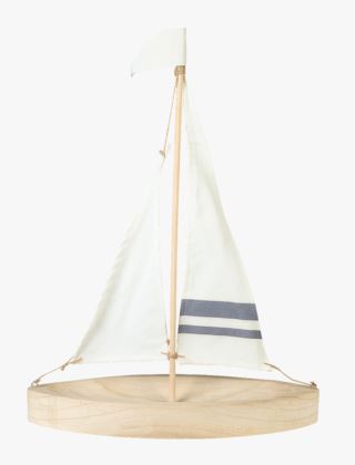 hemtex Sailboat sloop koriste moniväri/sininen