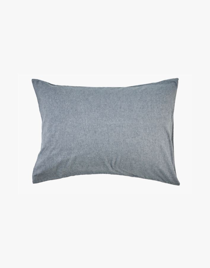 Tyynyliina lankavärjättyä puuvillaa harmaasininen - 50x60 cm harmaasininen - 1