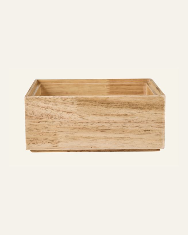 Pinottava säilytyslaatikko luonnonväri - 20x16x8 cm luonnonväri - 1