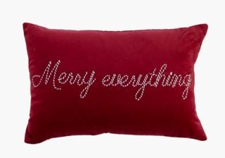 hemtex Merry everything koristetyyny punainen