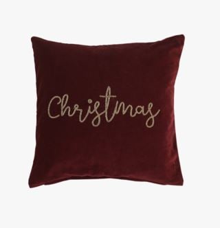 Christmas koristetyynynpäällinen punainen