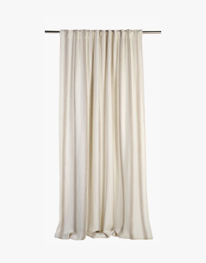 Pellavaverho moniväri/valkoinen - 138x250 cm moniväri/valkoinen - 1