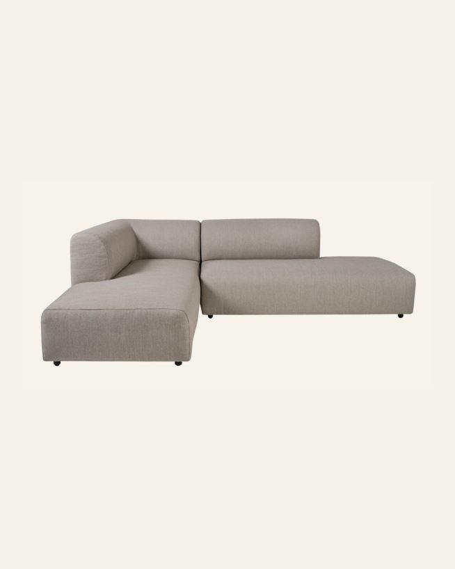 Kulmasohva beige - 252x191,5x75 cm beige - 1