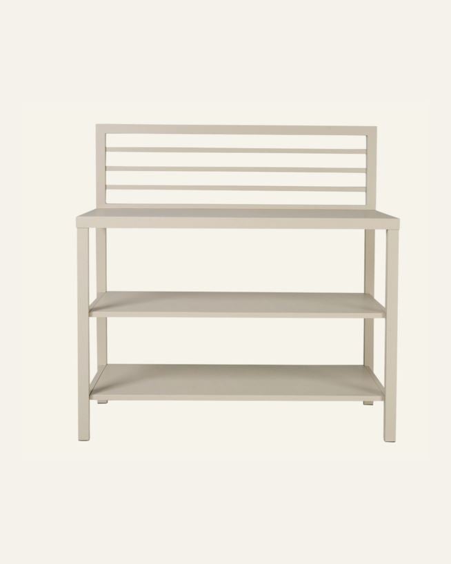 Ulkokeittiömoduuli ilman allasta creme - 120x60x122 cm creme - 1